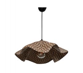 ΦΩΤΙΣΤΙΚΟ ΟΡΟΦΗΣ ΚΡΕΜΑΣΤΟ ΜΠΕΖ ΜΑΥΡΟ HM7649.01 Φ44x54  εκ. - ΦΩΤΙΣΤΙΚΑ ΟΡΟΦΗΣ στο Milonadakis.gr