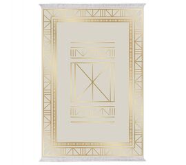 ΧΑΛΙ ΣΑΛΟΝΙΟΥ ME ΚΡΟΣΙΑ ΜΠΕΖ ΜΕ ΧΡΥΣΑ ΣΧΗΜΑΤΑ JOSIANE 120X170εκ.HM7677.34 - ΣΠΙΤΙΟΥ στο Milonadakis.gr