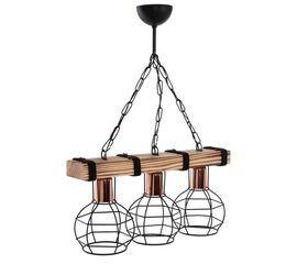 ΦΩΤΙΣΤΙΚΟ ΟΡΟΦΗΣ 3-ΦΩΤΟ ΜΕ ΞΥΛΟ ΚΑΙ ΜΕΤΑΛΛΙΚΑ ΠΛΕΓΜΑΤΑ 50x16x65Yεκ.HM7682.01 - ΦΩΤΙΣΤΙΚΑ ΟΡΟΦΗΣ στο Milonadakis.gr