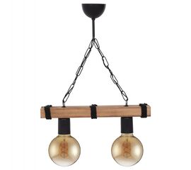 ΦΩΤΙΣΤΙΚΟ ΟΡΟΦΗΣ ΔΙΦΩΤΟ ΜΕ ΑΛΥΣΙΔΑ ΚΑΙ ΞΥΛΟ 40x10x45Y εκ.HM7698.01 - ΦΩΤΙΣΤΙΚΑ ΟΡΟΦΗΣ στο Milonadakis.gr