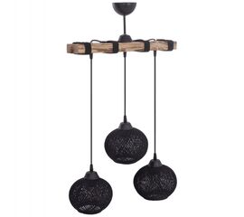 ΦΩΤΙΣΤΙΚΟ ΟΡΟΦΗΣ ΕΣΩΤΕΡΙΚΟΥ ΧΩΡΟΥ ΤΡΙΦΩΤΟ ΜΕ ΣΦΑΙΡΙΚΑ ΚΑΠΕΛΑ ΑΠΟ ΣΧΟΙΝΙ 50x18x80Y εκ.HM7705.01 - ΦΩΤΙΣΤΙΚΑ ΟΡΟΦΗΣ στο Milonadakis.gr