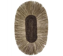 ΔΙΑΚΟΣΜΗΤΙΚΟ ΤΟΙΧΟΥ ΟΒΑΛ ΑΠΟ GRASS ΚΑΙ ΙΝΕΣ ΑΜΠΑΚΑ ΣΕ ΧΡΩΜΑ ΦΥΣΙΚΟ 50x5x75Yεκ.HM7794 - ΔΙΑΚΟΣΜΗΤΙΚΑ ΤΟΙΧΟΥ στο Milonadakis.gr