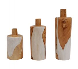 ΕΠΙΤΡΑΠΕΖΙΟ ΔΙΑΚΟΣΜΗΤΙΚΟ ΜΑΣΙΦ ΞΥΛΟ TIK ΦΥΣΙΚΟ 10X10X34EK. HM7722 - ΑΝΤΙΚΕΙΜΕΝΑ στο Milonadakis.gr