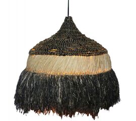 ΦΩΤΙΣΤΙΚΟ ΟΡΟΦΗΣ TELAG HM7788 ΑΠΟ ΙΝΕΣ ΣΙΖΑΛ ΚΑΙ ΑΜΠΑΚΑ ΣΕ ΦΥΣΙΚΟ-ΜΑΥΡΟ 50x50x60Yεκ. - ΦΩΤΙΣΤΙΚΑ ΟΡΟΦΗΣ στο Milonadakis.gr