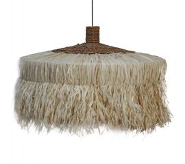 ΦΩΤΙΣΤΙΚΟ ΟΡΟΦΗΣ ΚΥΛΙΝΔΡΙΚΟ ΚΑΠΕΛΟ ΑΠΟ ΙΝΕΣ ΣΙΖΑΛ ΣΕ ΦΥΣΙΚΟ 80x80x45Υεκ.HM7790 - ΦΩΤΙΣΤΙΚΑ ΟΡΟΦΗΣ στο Milonadakis.gr