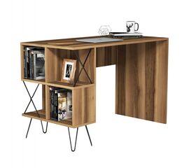 ΓΡΑΦΕΙΟ ΥΠΟΛΟΓΙΣΤΗ ΜΕΛΑΜΙΝΗΣ HM9509.02 ΚΑΡΥΔΙ ΜΕ ΡΑΦΙΑ 120x60x78.8Yεκ - ΓΡΑΦΕΙΑ στο Milonadakis.gr