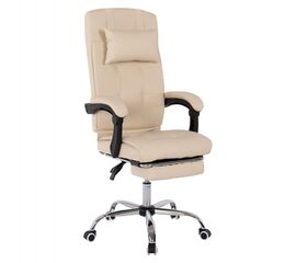 ΠΟΛΥΘΡΟΝΑ ΓΡΑΦΕΙΟΥ ΔΙΕΥΘΥΝΤΙΚΗ ΜΠΕΖ HM1057.12 ΜΕ ΠΤΥΣΣΟΜΕΝΟ ΥΠΟΠΟΔΙΟ 58Χ71Χ128Υεκ. - ΚΑΡΕΚΛΕΣ ΓΡΑΦΕΙΟΥ στο Milonadakis.gr