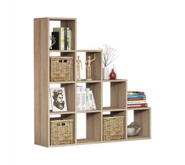 ΒΙΒΛΙΟΘΗΚΗ ΜΕΛΑΜΙΝΗΣ SCALE SONΟMA 120x30x123,6Υεκ.HM9238.12 - ΒΙΒΛΙΟΘΗΚΕΣ στο Milonadakis.gr