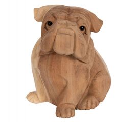 ΕΠΙΤΡΑΠΕΖΙΟ ΔΙΑΚΟΣΜΗΤΙΚΟ DOZER BULLDOG ΞΥΛΟ SUAR ΣΕ ΦΥΣΙΚΟ ΧΡΩΜΑ HM7925 18x14x20Y εκ. - ΑΝΤΙΚΕΙΜΕΝΑ στο Milonadakis.gr