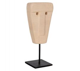 ΕΠΙΤΡΑΠΕΖΙΟ ΔΙΑΚΟΣΜΗΤΙΚΟ ΠΡΟΣΩΠΟ HM4312 PARAS STONE-ΜΑΥΡΟ ΜΕΤΑΛΛΙΚΟ STAND 9x3x22Yεκ. - ΑΝΤΙΚΕΙΜΕΝΑ στο Milonadakis.gr