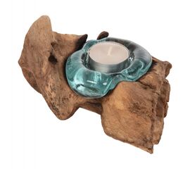 ΕΠΙΤΡΑΠΕΖΙΟ ΔΙΑΚΟΣΜΗΤΙΚΟ ΓΙΑ ΚΕΡΙ (1 ΘΕΣH) HM4283 ΜΑΣΙΦ ΞΥΛΟ ΤΕΑΚ & ΓΥΑΛΙ-ΦΥΣΙΚΟ - ΑΝΤΙΚΕΙΜΕΝΑ στο Milonadakis.gr