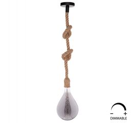 ΛΑΜΠΤΗΡΑΣ LED FILAMENT 8W E27 3000K SMOKE COLOR DIMMABLE  HM4052.03 - ΦΩΤΙΣΜΟΣ ΟΙΚΟΝΟΜΙΑΣ στο Milonadakis.gr