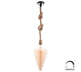 ΛΑΜΠΤΗΡΑΣ LED FILAMENT 8W E27 3000K GOLD COLOR DIMMABLE HM4054.02 - ΦΩΤΙΣΜΟΣ ΟΙΚΟΝΟΜΙΑΣ στο Milonadakis.gr