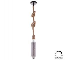 ΛΑΜΠΤΗΡΑΣ JHD-NW7775 LED FILAMENT 8W E27 3000K SMOKE COLOR DIMMABLE  HM4055.03 - ΦΩΤΙΣΜΟΣ ΟΙΚΟΝΟΜΙΑΣ στο Milonadakis.gr