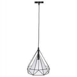 ΦΩΤΙΣΤΙΚΟ ΟΡΟΦΗΣ ΚΡΕΜΑΣΤΟ HM4065 ΜΑΥΡΟ ΜΕΤΑΛΛΙΚΟ ΚΑΠΕΛΟ-ΛΕΥΚΟ ΚΑΛΥΜΜΑ ΛΑΜΠΤΗΡΑ 25x25x125Y εκ. - ΦΩΤΙΣΤΙΚΑ ΟΡΟΦΗΣ στο Milonadakis.gr