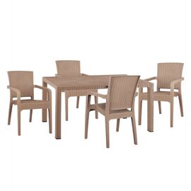 ΣΕΤ ΤΡΑΠΕΖΑΡΙΑΣ ΕΞΩΤΕΡΙΚΟΥ ΧΩΡΟΥ ΠΟΛΥΠΡΟΠΥΛΕΝΙΟΥ 5 ΤΜΧ HM11762 - ΣΕΤ ΤΡΑΠΕΖΑΡΙΕΣ στο Milonadakis.gr