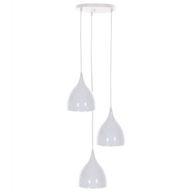 ΦΩΤΙΣΤΙΚΟ ΟΡΟΦΗΣ ΚΡΕΜΑΣΤΟ HM4138 ΛΕΥΚΟ ΜΕΤΑΛΛΙΚΟ 3ΦΩΤΟ Φ33x33-115Υεκ. - ΦΩΤΙΣΤΙΚΑ ΟΡΟΦΗΣ στο Milonadakis.gr