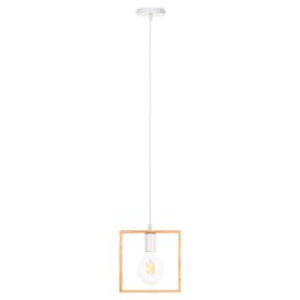 ΦΩΤΙΣΤΙΚΟ ΟΡΟΦΗΣ ΚΡΕΜΑΣΤΟ HM4071 ΞΥΛΙΝΟ TΕΤΡΑΓΩΝΟ ΚΑΠΕΛΟ-ΛΕΥΚΟ ΚΑΛΩΔΙΟ 20Χ125Υ - ΦΩΤΙΣΤΙΚΑ ΟΡΟΦΗΣ στο Milonadakis.gr