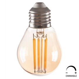 ΛΑΜΠΤΗΡΑΣ HM4046.02 LED FILAMENT 6W E27 3000K GOLD DIMMABLE - ΦΩΤΙΣΜΟΣ ΟΙΚΟΝΟΜΙΑΣ στο Milonadakis.gr