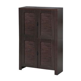 ΠΑΠΟΥΤΣΟΘΗΚΗ 80Χ32Χ127εκ. WENGE/4 ΠΟΡΤΕΣ/4 ΡΑΦΙΑ - ΝΤΟΥΛΑΠΙΑ - ΠΑΠΟΥΤΣΟΘΗΚΕΣ στο Milonadakis.gr