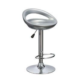 Σκαμπό Μπάρ 2τμχ Bar18 Ασημί Abs 46x39x97εκ. - ΣΚΑΜΠΟ ΜΠΑΡ στο Milonadakis.gr