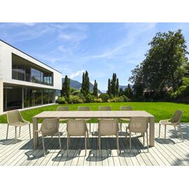 Σετ Τραπεζαρίας 11τμχ Vegas Air Taupe 100X260/300Χ75εκ. - ΣΕΤ ΤΡΑΠΕΖΑΡΙΕΣ στο Milonadakis.gr