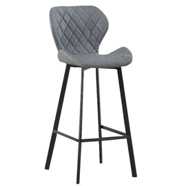 Σκαμπό Μπάρ 2τμχ Martin 73εκ. Γκρί Ύφασμα 45x49x73-106εκ. - ΣΚΑΜΠΟ ΜΠΑΡ στο Milonadakis.gr