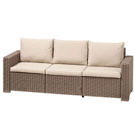 CALIFORNIA CAPPUCCINO 3ΘΕΣ.ΚΑΝΑΠ.ΜΕ ΜΑΞ. 199X68X72εκ. - ΚΑΝΑΠΕΔΕΣ στο Milonadakis.gr