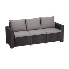 CALIFORNIA ΑΝΘΡΑΚΙ 3ΘΕΣ.ΚΑΝΑΠΕΣ ΜΕ ΜΑΞ. 199X68X72εκ. - ΚΑΝΑΠΕΔΕΣ στο Milonadakis.gr