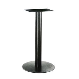 FLAT ΣΤΡΟΓΓΥΛΗ Φ45Χ72εκ. ΒΑΣΗ ΜΕΤΑΛΛΙΚΗ ΜΑΥΡΗ - ΒΑΣΕΙΣ ΤΡΑΠΕΖΙΩΝ στο Milonadakis.gr