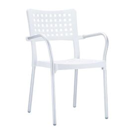 GALA WHITE ΠΟΛΥΘΡΟΝΑ ΠΟΛ/ΝΙΟΥ/ΑΛΟΥΜ. 55Χ49Χ85εκ. - ΚΑΡΕΚΛΕΣ - ΠΟΛΥΘΡΟΝΕΣ στο Milonadakis.gr