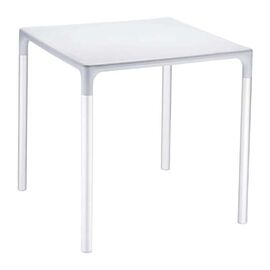 MANGO ALU.SILVER GREY 72Χ72Χ72εκ. ΤΡΑΠΕΖΙ - ΤΡΑΠΕΖΙΑ ΕΞ. ΧΩΡΟΥ στο Milonadakis.gr