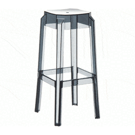 FOX 75εκ.(Σ2)ΣΚΑΜΠΟ SMOKE GREY 36X36X75εκ. - ΣΚΑΜΠΟ ΜΠΑΡ στο Milonadakis.gr