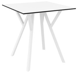 MAX ΤΡΑΠΕΖΙ 70Χ70Χ74εκ. WHITE LAMINATE 12mm - ΤΡΑΠΕΖΙΑ ΕΞ. ΧΩΡΟΥ στο Milonadakis.gr