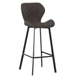 MARTIN ΜΑΥΡΟ ΥΦΑΣΜΑ(Σ2)73εκ.ΣΚΑΜΠΟ ΜΕΤΑΛΛΙΚΟ 45X49X73-106εκ. - ΣΚΑΜΠΟ ΜΠΑΡ στο Milonadakis.gr