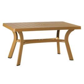 ROMA 80Χ140Χ72εκ. ΤΕΑΚ ΤΡΑΠΕΖΙ - ΤΡΑΠΕΖΙΑ ΕΞ. ΧΩΡΟΥ στο Milonadakis.gr