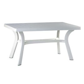 ROMA 80Χ140Χ72εκ. ΛΕΥΚΟ ΤΡΑΠΕΖΙ - ΤΡΑΠΕΖΙΑ ΕΞ. ΧΩΡΟΥ στο Milonadakis.gr