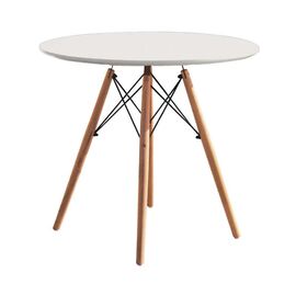 RANDY OFF WHITE Φ70Χ72εκ. ΤΡΑΠΕΖΙ ΞYΛO/MDF - ΤΡΑΠΕΖΙΑ ΚΟΥΖΙΝΑΣ στο Milonadakis.gr