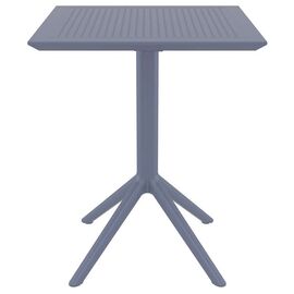 SKY DARK GREY 60Χ60X74εκ. ΤΡΑΠΕΖΙ ΠΤΥΣ/ΝΟ ΠΟΛ/ΝΙΟΥ - ΤΡΑΠΕΖΙΑ ΕΞ. ΧΩΡΟΥ στο Milonadakis.gr