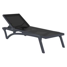 PACIFIC ΞΑΠΛΩΣΤΡΑ DARK GREY/BLACK ΠΟΛ/ΝΙΟΥ 193X68X35εκ. - ΞΑΠΛΩΣΤΡΕΣ στο Milonadakis.gr