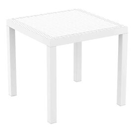 ORLANDO 80Χ80Χ75εκ. WHITE ΤΡΑΠΕΖΙ ΠΟΛ/ΝΙΟΥ - ΤΡΑΠΕΖΙΑ ΕΞ. ΧΩΡΟΥ στο Milonadakis.gr