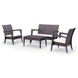 MIAMI ΣΕΤ BROWN 2ΠΟ+1ΚΑ+ΤΡΑΠ.92Χ53εκ.+ΜΑΞ. ΠΟΛ/ΝΙΟΥ - ΣΕΤ ΣΑΛΟΝΙΑ στο Milonadakis.gr