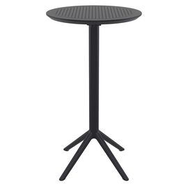 SKY BLACK BAR Φ60Χ108εκ.ΠΤΥΣ/ΝΟ ΤΡΑΠ. ΠΟΛ/ΝΙΟΥ - ΤΡΑΠΕΖΙΑ ΕΞ. ΧΩΡΟΥ στο Milonadakis.gr