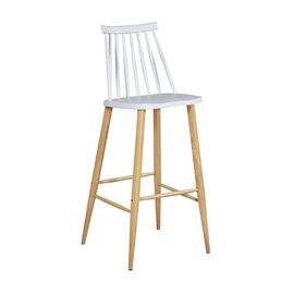 MIRELLA ΣΚΑΜΠΟ ΛΕΥΚΟ ΡΡ/ΜΕΤΑΛΛΙΚΟ 45X50X107εκ. - ΣΚΑΜΠΟ ΜΠΑΡ στο Milonadakis.gr