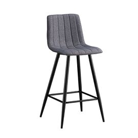 NERO ΓΚΡΙ ΥΦΑΣΜΑ(Σ4)72εκ. ΣΚΑΜΠΟ ΜΕΤΑΛΛΙΚΟ 47X49X72-104εκ. - ΣΚΑΜΠΟ ΜΠΑΡ στο Milonadakis.gr