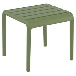 PARIS OLIVE GREEN ΤΡΑΠΕΖΙ 42X41X40εκ. ΠΟΛ/ΝΙΟΥ - ΤΡΑΠΕΖΙΑ ΕΞ. ΧΩΡΟΥ στο Milonadakis.gr