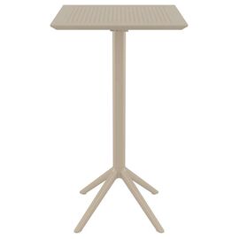 SKY TAUPE BAR 60Χ60Χ108εκ.ΠΤΥΣ/ΝΟ ΤΡΑΠ. ΠΟΛ/ΝΙΟΥ - ΤΡΑΠΕΖΙΑ ΕΞ. ΧΩΡΟΥ στο Milonadakis.gr