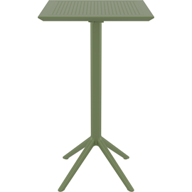 SKY OLIVE GREEN BAR 60Χ60Χ108εκ.ΠΤΥΣ/ΝΟ ΤΡΑΠ. ΠΟΛ/ΝΙΟΥ - ΤΡΑΠΕΖΙΑ ΕΞ. ΧΩΡΟΥ στο Milonadakis.gr