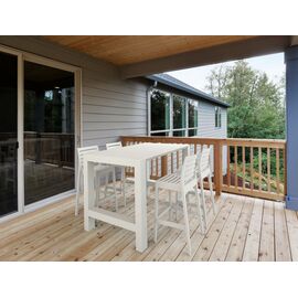 VEGAS BAR WHITE 100X100/140εκ. ΕΠΕΚΤ. ΠΟΛ/ΝΙΟΥ - ΤΡΑΠΕΖΙΑ ΕΞ. ΧΩΡΟΥ στο Milonadakis.gr