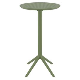 SKY OLIVE GREEN BAR Φ60Χ108εκ.ΠΤΥΣ/ΝΟ ΤΡΑΠ. ΠΟΛ/ΝΙΟΥ - ΤΡΑΠΕΖΙΑ ΕΞ. ΧΩΡΟΥ στο Milonadakis.gr